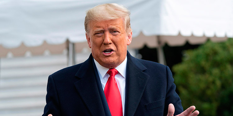 Trump pasará la noche electoral en Washington, probablemente en Casa Blanca