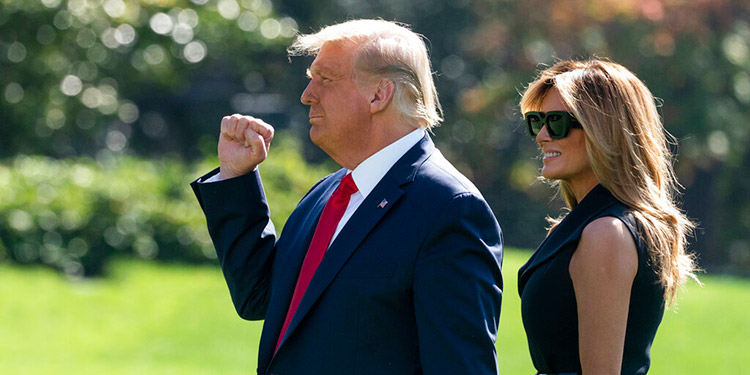 Trump se ve alterado en entrevista con "60 Minutes"