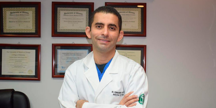 Dr. Fernando Valerio médico intensivista: “Hay que hacerle “pressing” al coronavirus”