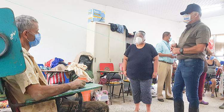 12 mil damnificados con asistencia humanitaria en los albergues