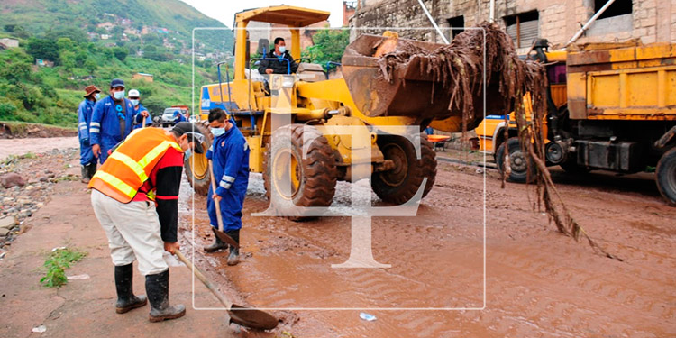 CODEM realiza trabajos para atender emergencias en Tegucigalpa