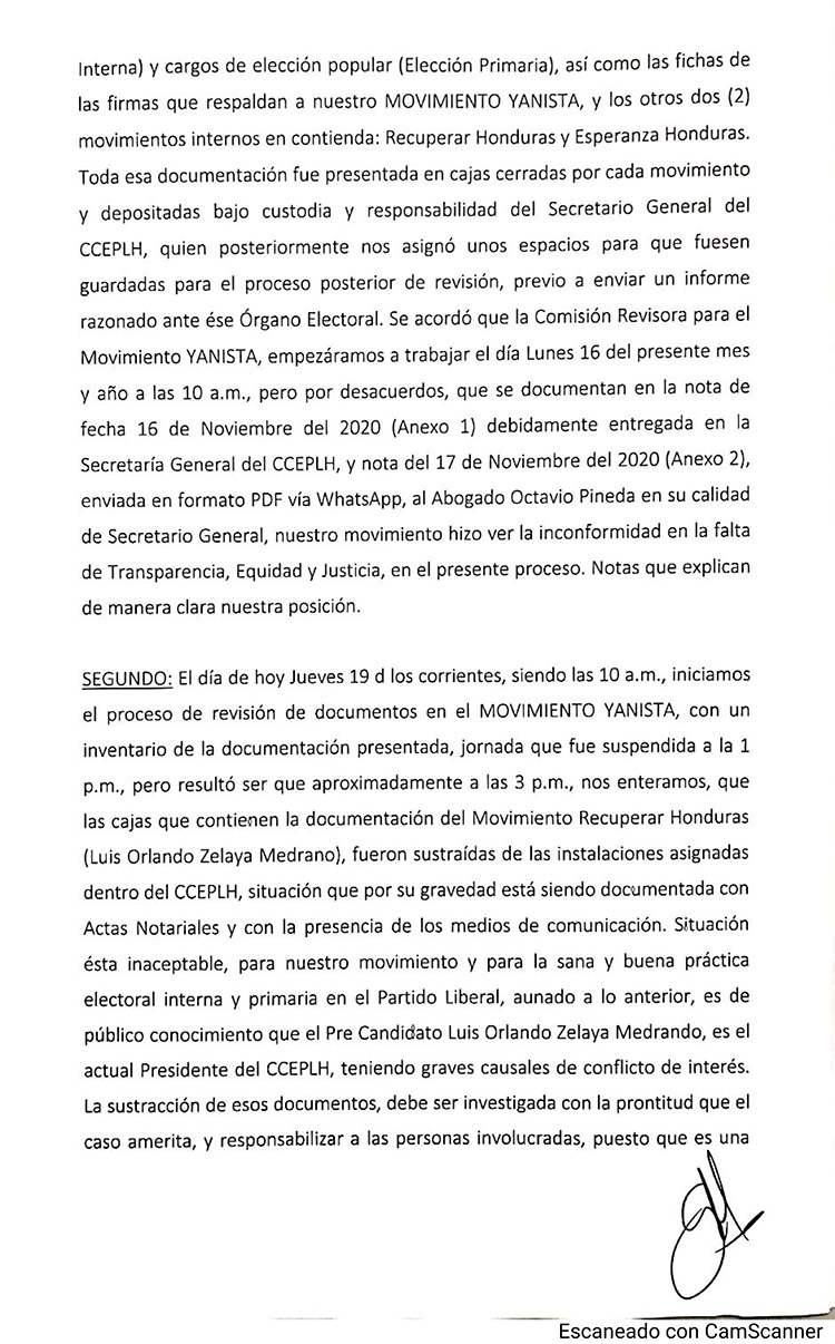 Abogado Saúl Montes denuncia irregularidades en proceso interno del PL