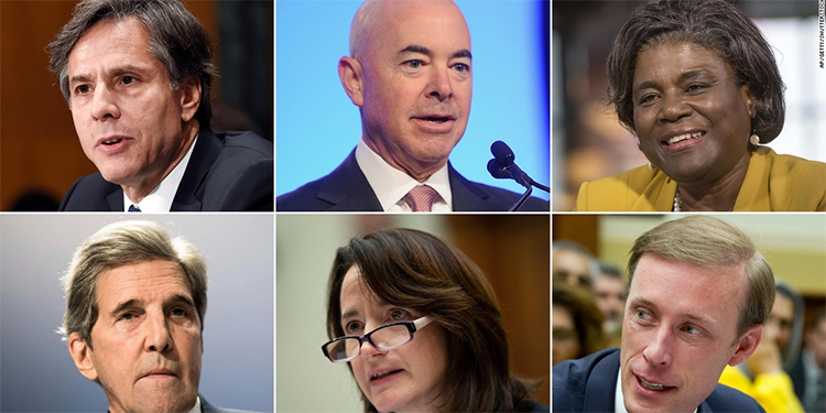 El gabinete de Biden cuenta con varios rostros de la era Obama, pero es más diverso