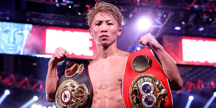 Invicto japonés Inoue retiene títulos de la AMB y FIB