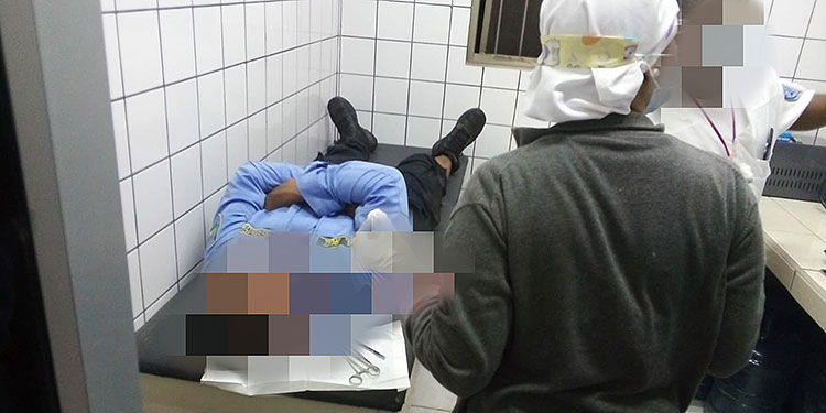 Dos policías con lesiones graves tras persecución de malhechores