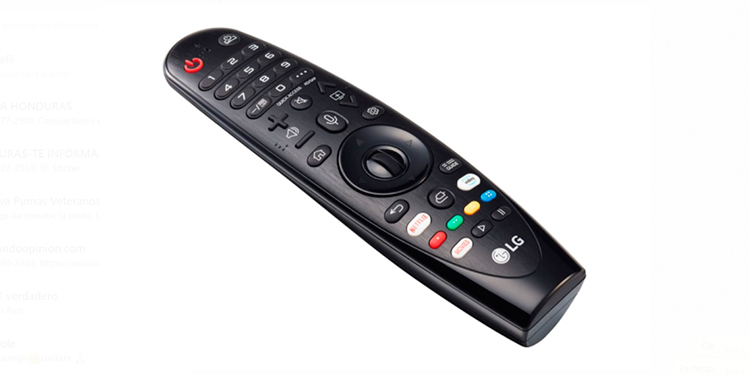 Magic remote control de LG, conectividad y entretenimiento