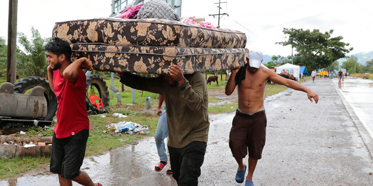 Iota deja incomunicados a 35 municipios de Nicaragua
