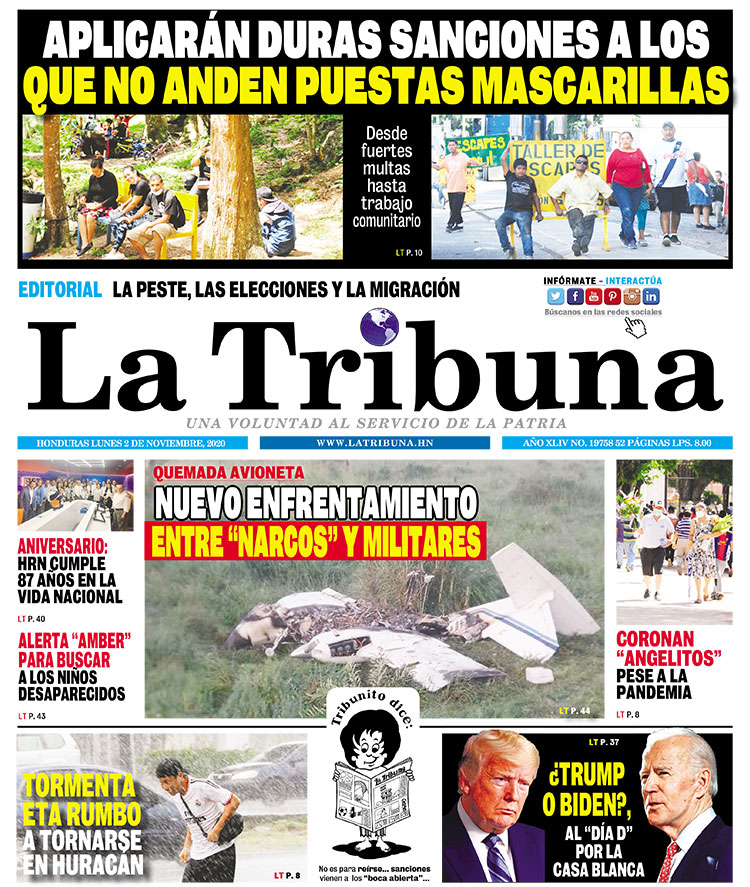 APLICARÁN DURAS SANCIONES A LOS QUE NO ANDEN PUESTAS MASCARILLAS