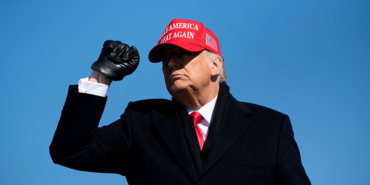 Trump estudia cómo seguir la pelea, buscar una salida digna
