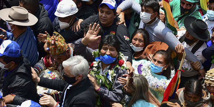 Evo Morales retorna a Bolivia tras un año en el exilio