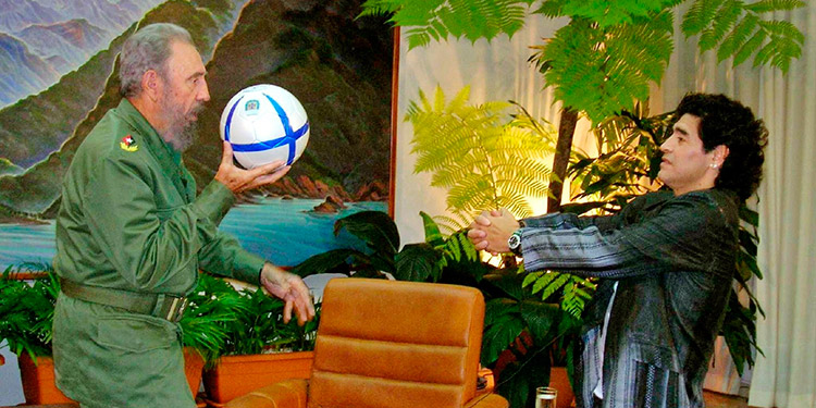 Líderes de la izquierda latinoamericana despiden a Maradona, "militante excelso"
