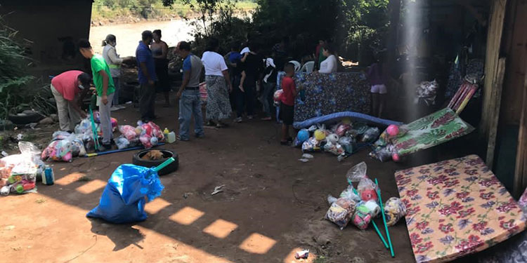 Alerta roja y llaman a los capitalinos a salir de las zonas peligrosas