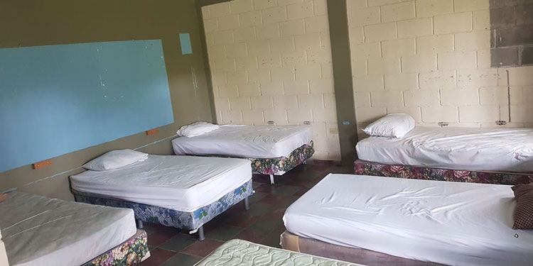Listo primer albergue para los afectados
