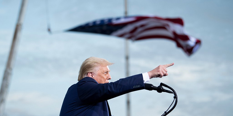 Trump recurre a la justicia para suspender el conteo electoral en Pensilvania