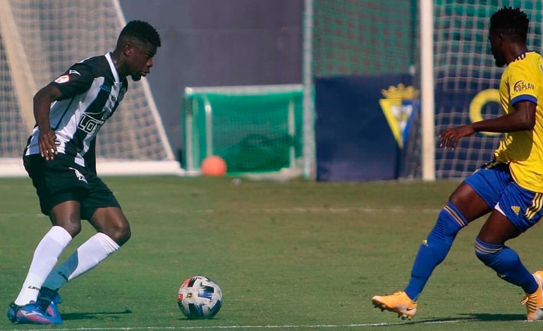 Bryan Barrios fue un “rayo” ante el Cádiz B