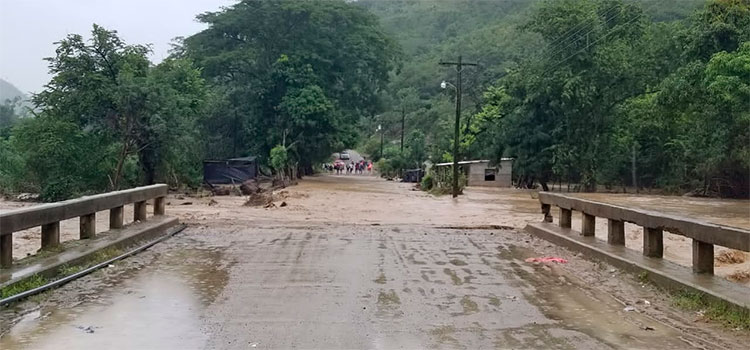 Así quedaron las principales carreteras tras el paso de la tormenta tropical Iota