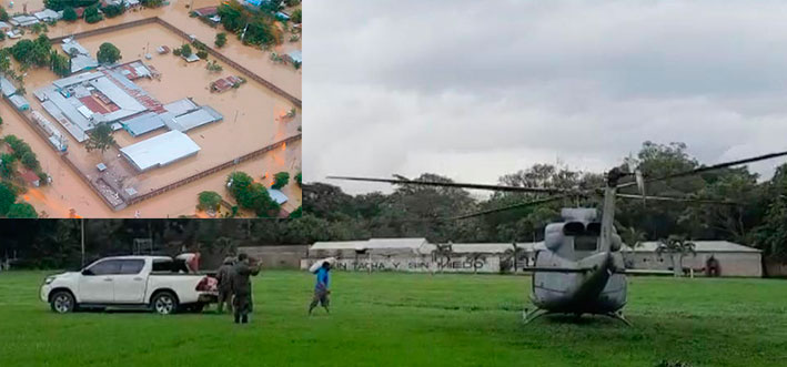 INP envía insumos para privadas de libertad evacuadas en El Progreso