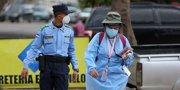 Honduras roza los 2.800 muertos y contagios se elevan a 100.804