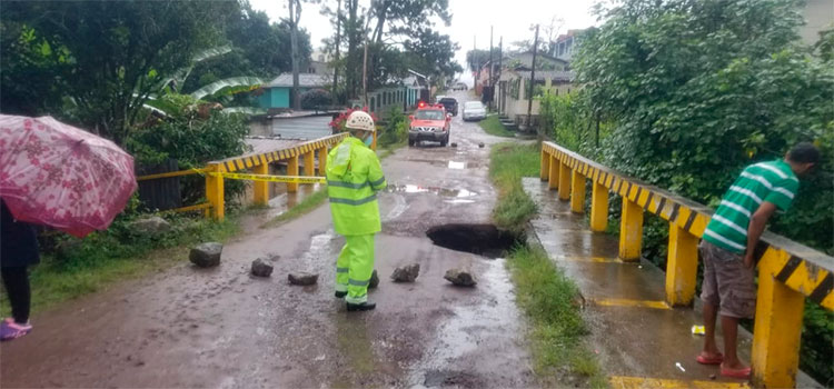Restringen circulación vial en Colón, Atlántida, Yoro y Olancho