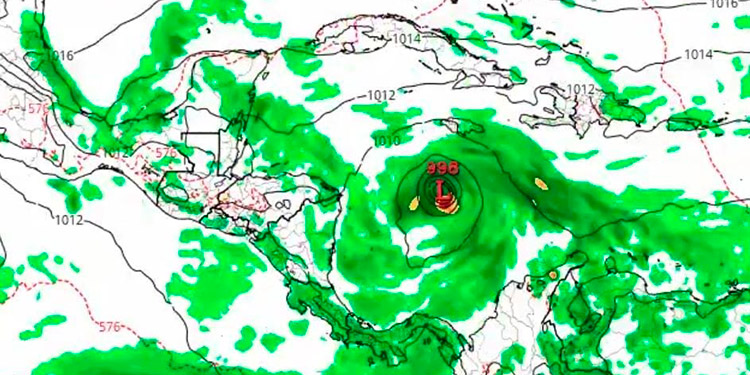Se forma la depresión tropical 31 con rumbo a Honduras y Nicaragua