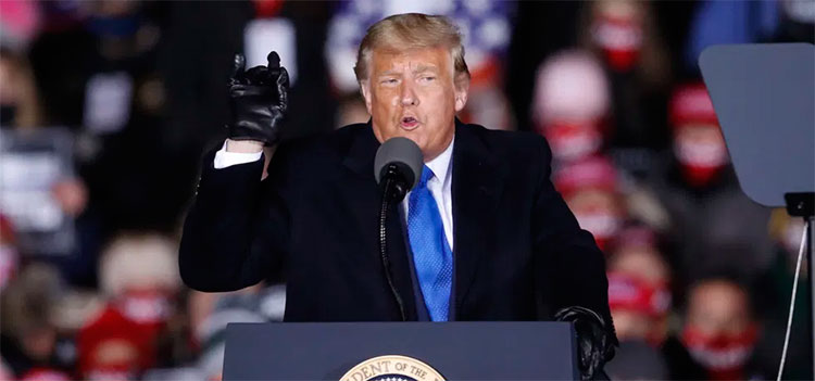 Trump acusa a los demócratas de "intentar robar" las elecciones