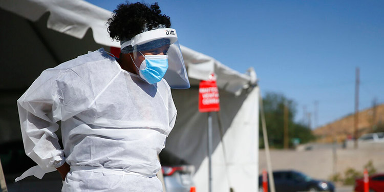 Infecciones de coronavirus rompen récords en Estados Unidos