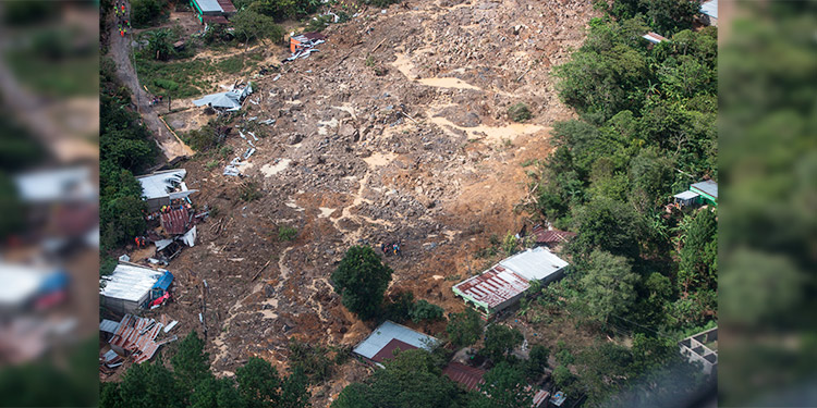 Guatemala suma 27 muertes y 103 desaparecidos por la depresión tropical Eta