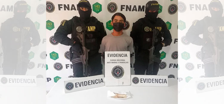 Capturan extorsionando a miembro de la pandilla 18 en la capital