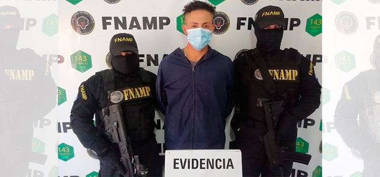 Arrestan a supuesto pandillero por extorsión en la colonia Villeda Morales