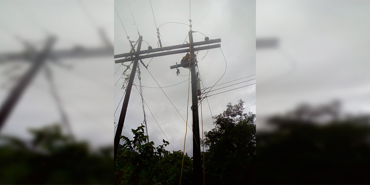 EEH reporta fallas de energía en Litoral Atlántico y Nor Occidente del país