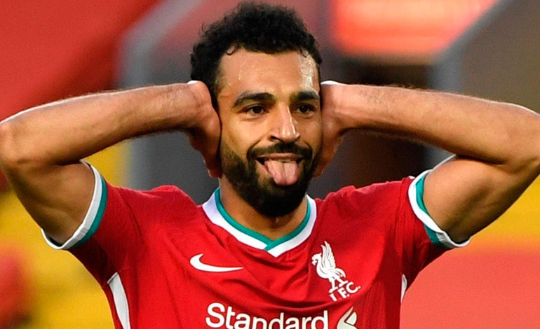 Mohamed Salah, positivo de covid-19