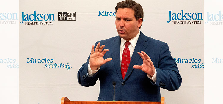 Florida "preparado" para vacunas prioritarias en pleno auge de casos covid-19