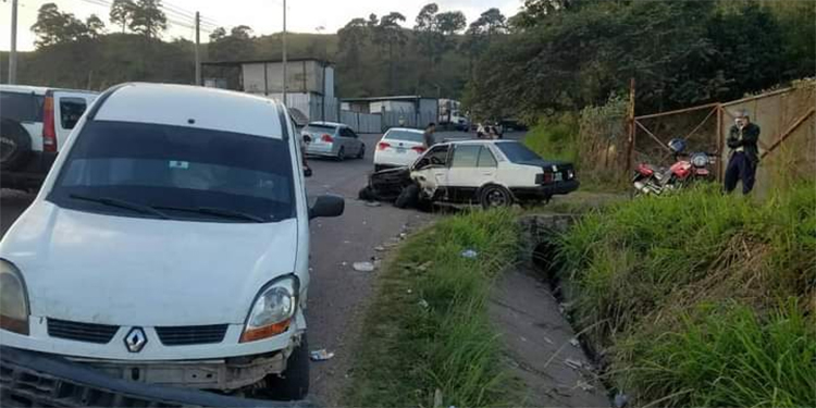 Seis accidentes automovilísticos se reportan a nivel nacional en este inicio de semana