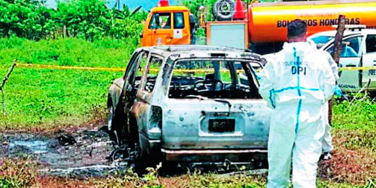 Criminales incineran cadáver de taxista
