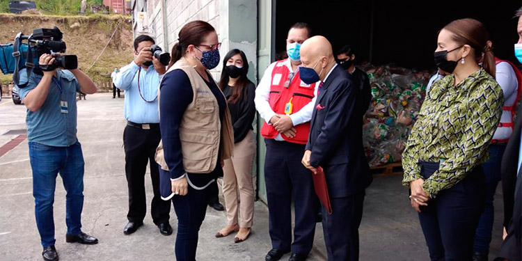 Chile y México entregan donación a Honduras, en apoyo a los migrantes