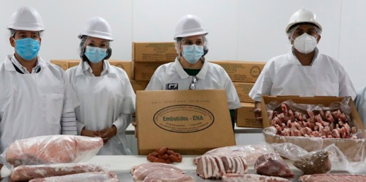 Donan carne de alta calidad a damnificados