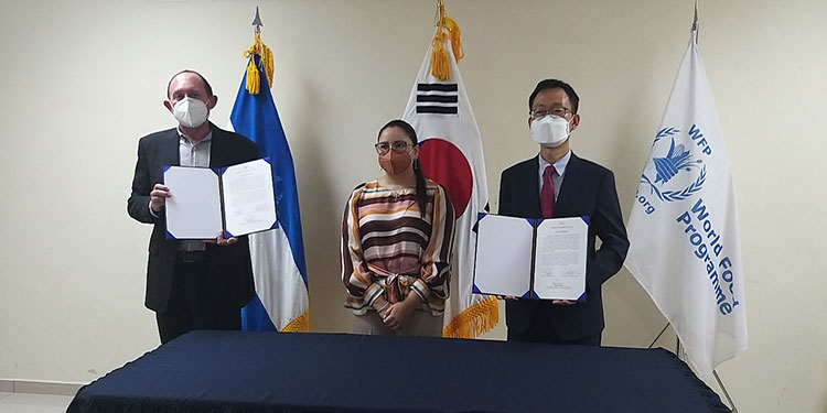Corea del Sur entrega importante donativo a PMA para atender damnificados de Eta e Iota