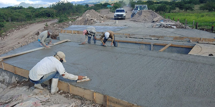 Insep presenta avances en proyecto de pavimentación entre Orocuina y Apacilagua