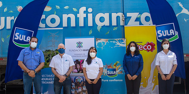 Fundación Kafie dona 5 mil kits para apoyar a las familias afectadas por Eta e Iota