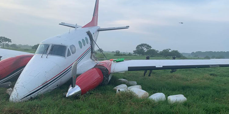 “Escudo aéreo” bajó ocho “narcoavionetas” en 2020