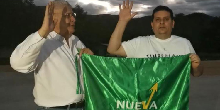 Nueva Ruta juramenta a su candidato a alcalde de Comayagua
