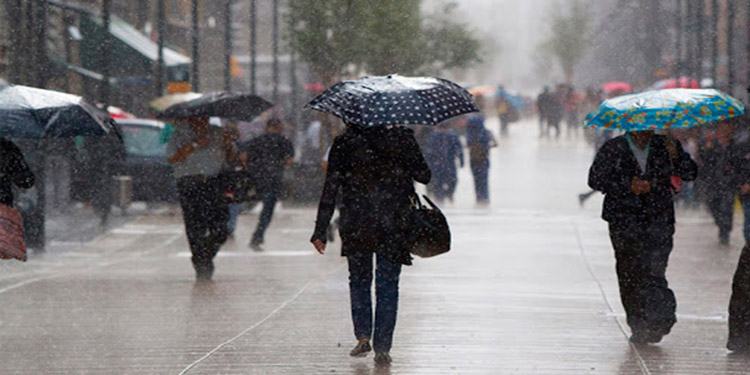 Frente frío deja lluvias y piden precaución a la población
