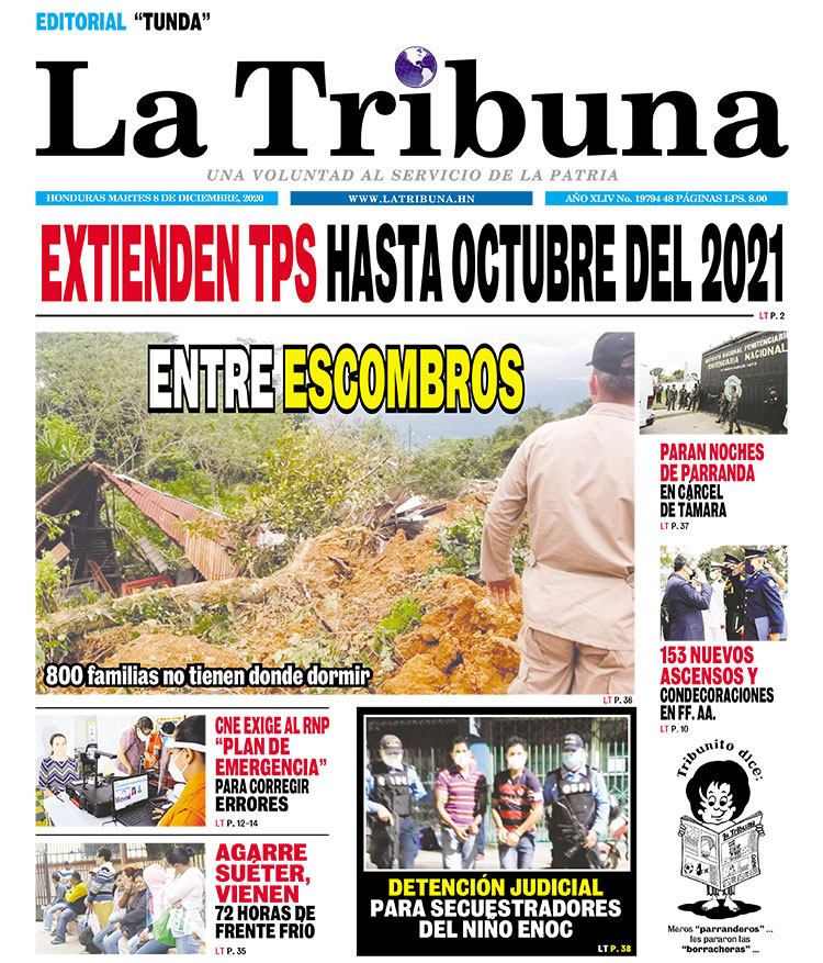 EXTIENDEN TPS HASTA OCTUBRE DEL 2021