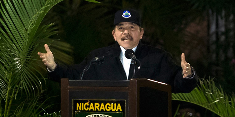 Presidente Daniel Ortega acusa a EE. UU. de terrorismo