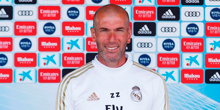 Zidane: “Seguro que el Atlético es favorito a la Liga”