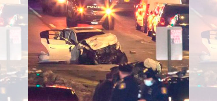 Cinco muertos en accidente vial en Nueva York