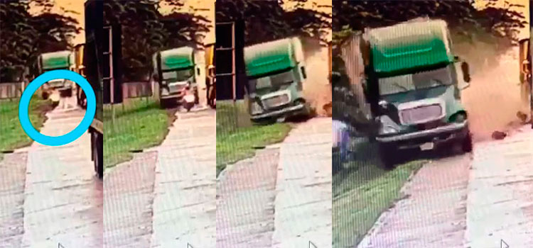 Video muestra como ocurrió fatal accidente en peaje de Santa Cruz de Yojoa