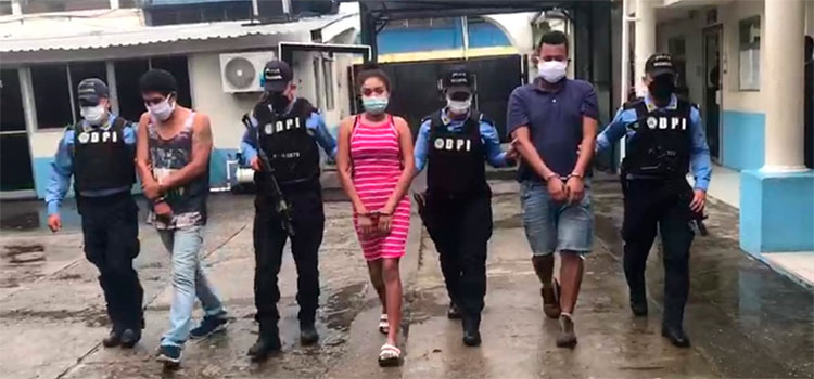Arrestan a tres asaltantes en San Pedro Sula