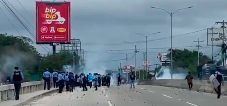 Conadeh lamenta y condena la muerte violenta ocurrida en desalojo en Río Blanco en San Pedro Sula
