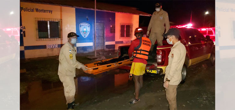 Bomberos recuperan cadáver en Choloma